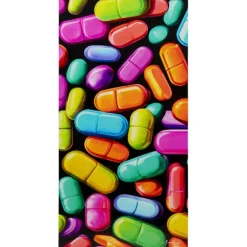 Tableau sur toile Pastilla colore 70x140cm>KARE Design Clearance
