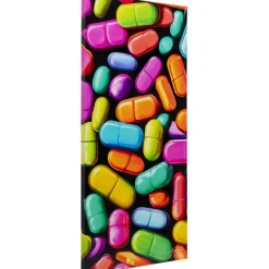 Tableau sur toile Pastilla colore 70x140cm>KARE Design Clearance