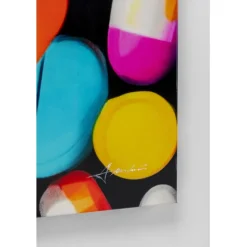 Tableau sur toile Pastilla Stripes 70x140cm><noscript><img width=