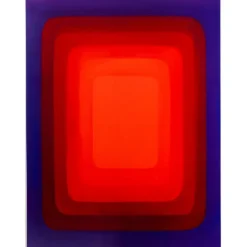 Tableau sur toile Tendency rouge 120x160cm>KARE Design Outlet