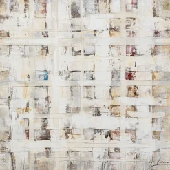Tableau sur toile Treccia 120x120cm>KARE Design Outlet