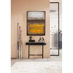 Tableau sur toile Vista jaune 90x120cm>KARE Design Hot