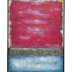 Tableau sur toile Vista rouge 90x120cm>KARE Design Outlet