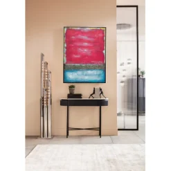 Tableau sur toile Vista rouge 90x120cm>KARE Design Outlet