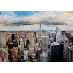 Tableau verre City View 150x100cm>KARE Design Sale