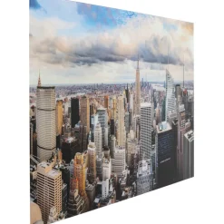 Tableau verre City View 150x100cm>KARE Design Sale