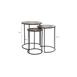 Tables d appoint Marrakesh Ø48cm (3/Set)><noscript><img width=