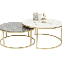 Tables d appoint Mystic rond (jeu de 2)>KARE Design New