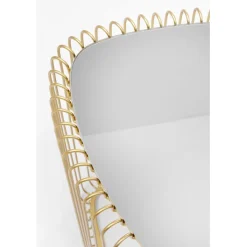 Tables d appoint Wire Triangle doré (2/Set)><noscript><img width=