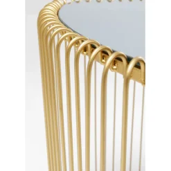 Tables d appoint Wire Triangle doré (2/Set)><noscript><img width=
