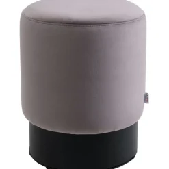 Tabouret Cherry Astoria Gris noir Ø36cm limited>KARE Design Clearance