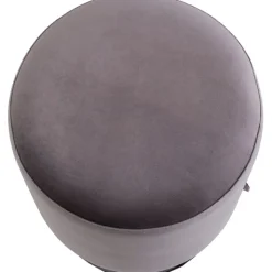 Tabouret Cherry Astoria Gris noir Ø36cm limited><noscript><img width=