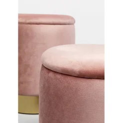 Tabouret Cherry Storage rose - laiton (2/Set)><noscript><img width=