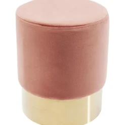 Tabouret Cherry vieux rose laiton Ø35cm>KARE Design Discount