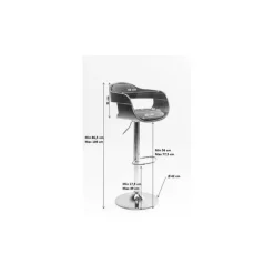 Tabouret de bar Costa noir><noscript><img width=