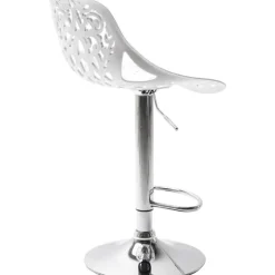 Tabouret de bar Ornament blanc><noscript><img width=