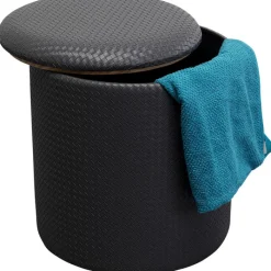 Tabouret enezia Storage anthracite Ø40cm><noscript><img width=
