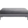 Tabouret Gianni velours gris noir>KARE Design