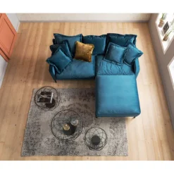 Tabouret Lullaby pétrole><noscript><img width=
