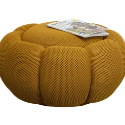 Tabouret Peppo Bloom jaune Ø76cm>KARE Design Sale