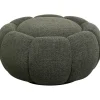 Tabouret Peppo Bloom Melange vert Ø72m>KARE Design Discount