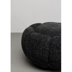 Tabouret Peppo Bloom Melange noir Ø72cm><noscript><img width=