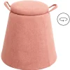 Tabouret Thimble fuchsia Ø51cm>KARE Design Discount