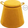 Tabouret Thimble  jaune Ø51cm>KARE Design Best
