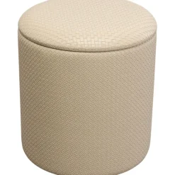 Tabouret Venezia Storage crème Ø40cm>KARE Design Online