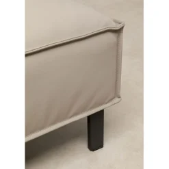 Tabouret Victor cuir gris><noscript><img width=