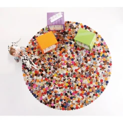 Tapis Circle Multi Ø250cm><noscript><img width=