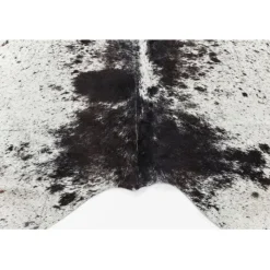 Tapis Hide noir-blanc 219x242cm><noscript><img width=