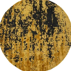 Tapis Silja jaune Ø200cm>KARE Design New