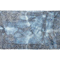 Tapis Stamp bleu 170x240cm>KARE Design New