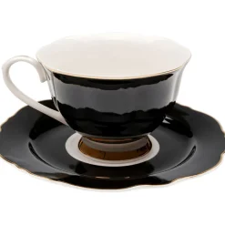 Tasse à café Harlequin noir (2 pcs.)>KARE Design