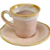 Tasse à espresso Nala rose (2-parts)>KARE Design Clearance