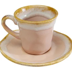 Tasse à espresso Nala rose (2-parts)>KARE Design Clearance
