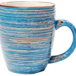 Tasse Swirl bleu>KARE Design Outlet