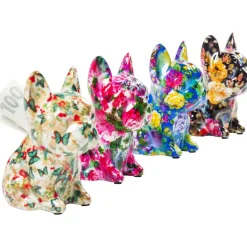 Tirelire Dog Fiore 12cm ass.>KARE Design