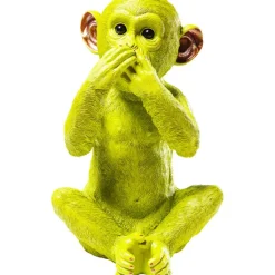 Tirelire Monkey Iwazaru citron vert>KARE Design Best