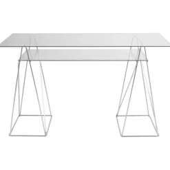 Tréteaux - bureau Polar chromé (set de 2)>KARE Design Clearance