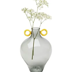 Vase Amore Handle gris 23cm><noscript><img width=