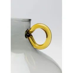 Vase Amore Handle gris 23cm><noscript><img width=