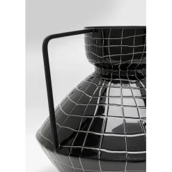 Vase Black Mesh Handle 29cm><noscript><img width=