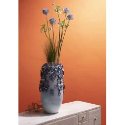 Vase Butterflies bleu clair 50cm>KARE Design Online