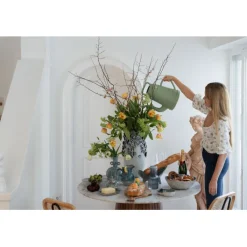Vase Butterflies bleu clair 50cm><noscript><img width=
