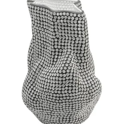 Vase décoratif Anemone noir 43cm>KARE Design Outlet