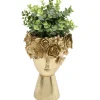 Vase décoratif Flowercrown doré 20cm>KARE Design Discount