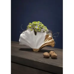 Vase Ginkgo Elegance 18cm><noscript><img width=