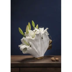 Vase Ginkgo Elegance 45cm>KARE Design